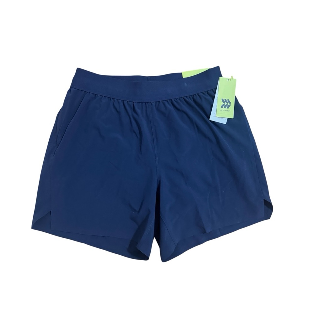 Navy blue men’s All in motion sportswear shorts